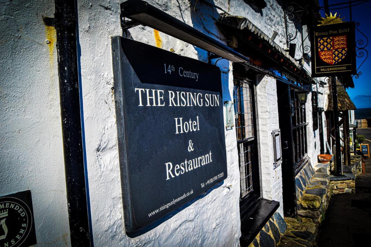 Rising Sun Hotel Lynmouth Exteriör bild