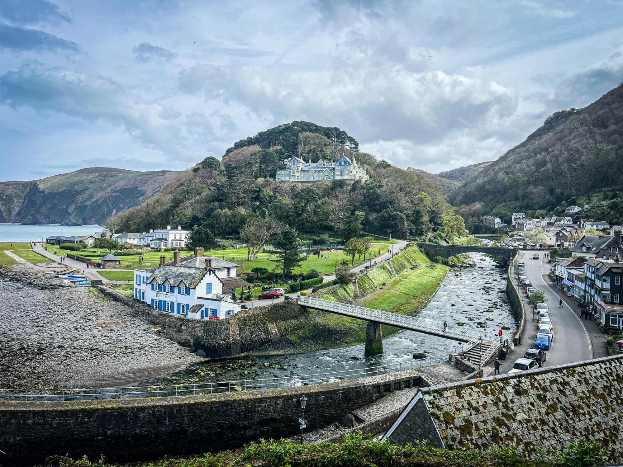 Rising Sun Hotel Lynmouth Exteriör bild